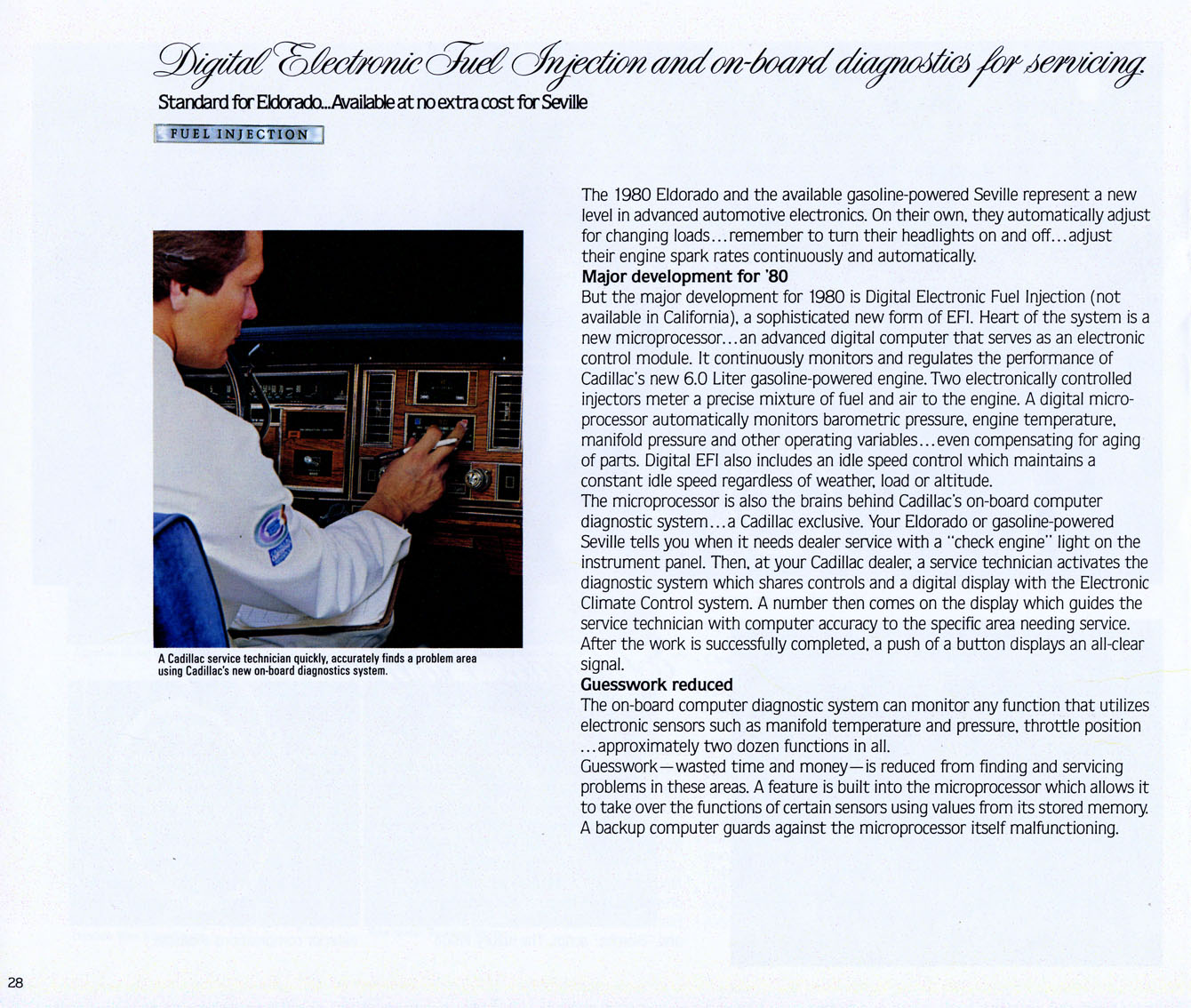 1980 Cadillac Brochure Page 12